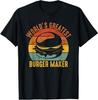 World's Greatest Burger Maker, Burger Makers Gift Unisex T-Shirt