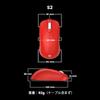 BenQ ZOWIE S2 RED V2 Special Edition Ambidextrous Gaming Mouse with Driverless and Paracord Cable