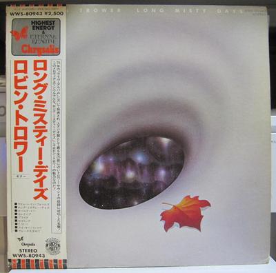 LP Record ROBIN TROWER  Long Misty Days WWS80943PROMO CHRYSALIS 1977 Japan Rock Used