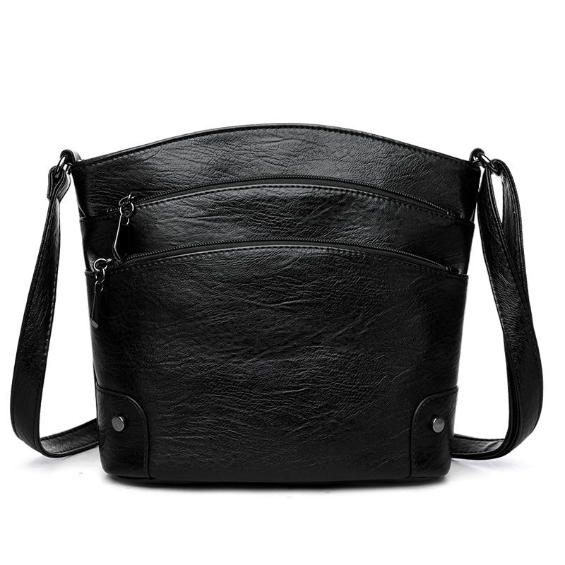 Retro small bag New fashion women's bag Trend women's shoulder bag Casual simple messenger bag