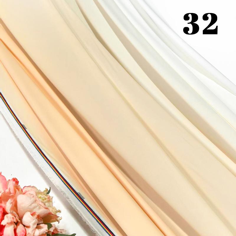100x150cm Gradient Rainbow Fabric Ancient Style Sewing Hanfu Dress Stage DIY Costume Hanfu Silky Dress Stage Garment