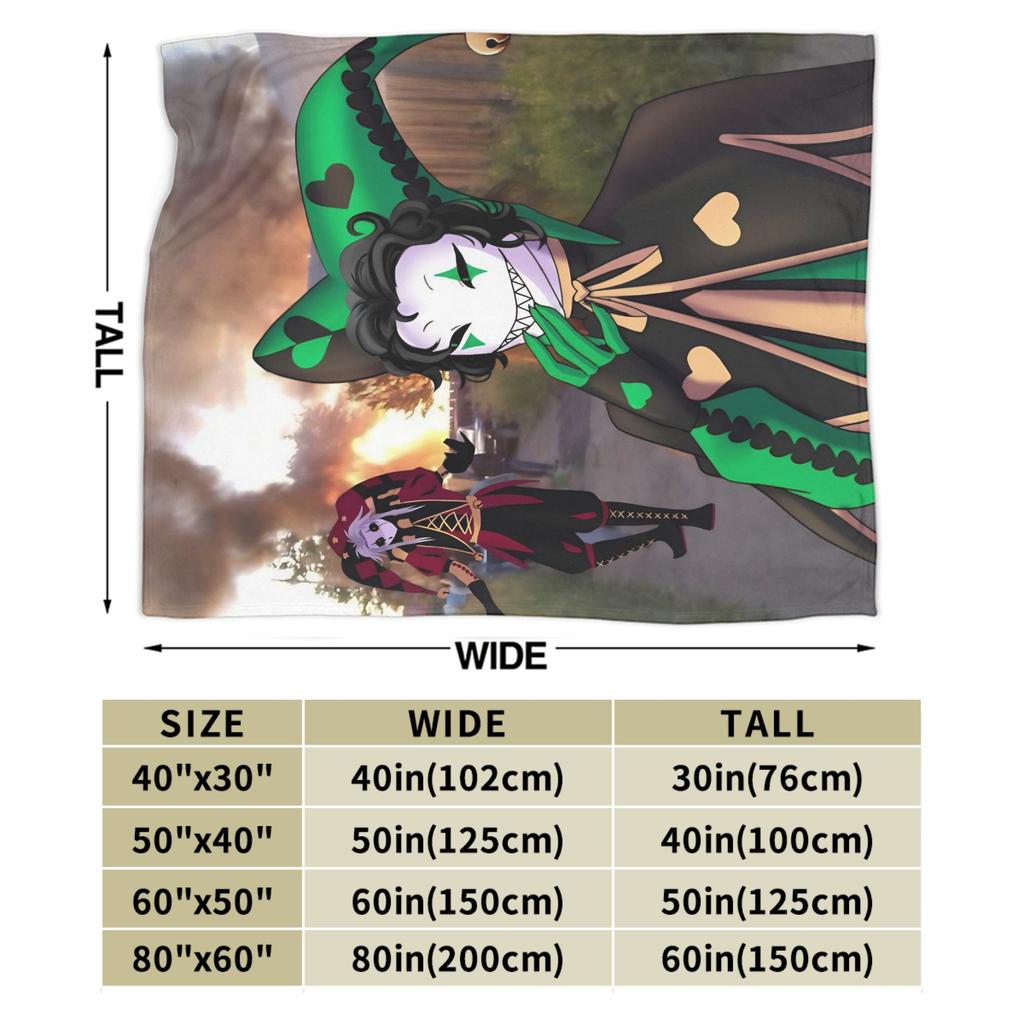 The Freak Circus Fashion Blanket Cozy Soft Throw Fashion Blankets for Sofa Multiple Sizes Rug Piece