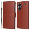 For Xiaomi Redmi Note 13 Pro+ 5G Case PU Leather Stand Phone Cover with 3 Card Slots