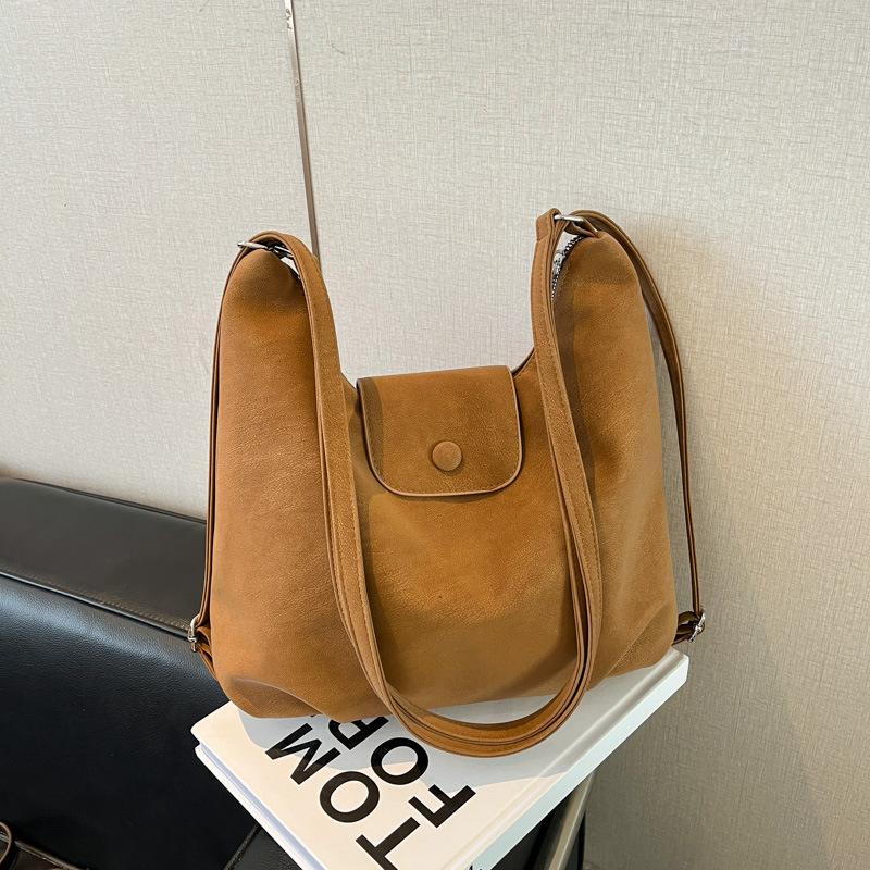 

Высококачественная ретро сумка большой вместимости женская новая зимняя для поездок на работу двухплечевая сумка-рюкзак одноплечевая сумка