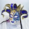Masquerade Mask for Men Women Venetians Jester Mask Halloween Cosplay Party Costume Cosplay Mask for Wall Decorations