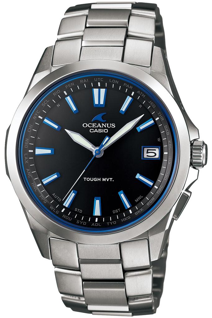 Casio Oceanus Solar Watch Silver Radio-Controlled OCW-S100-1AJF