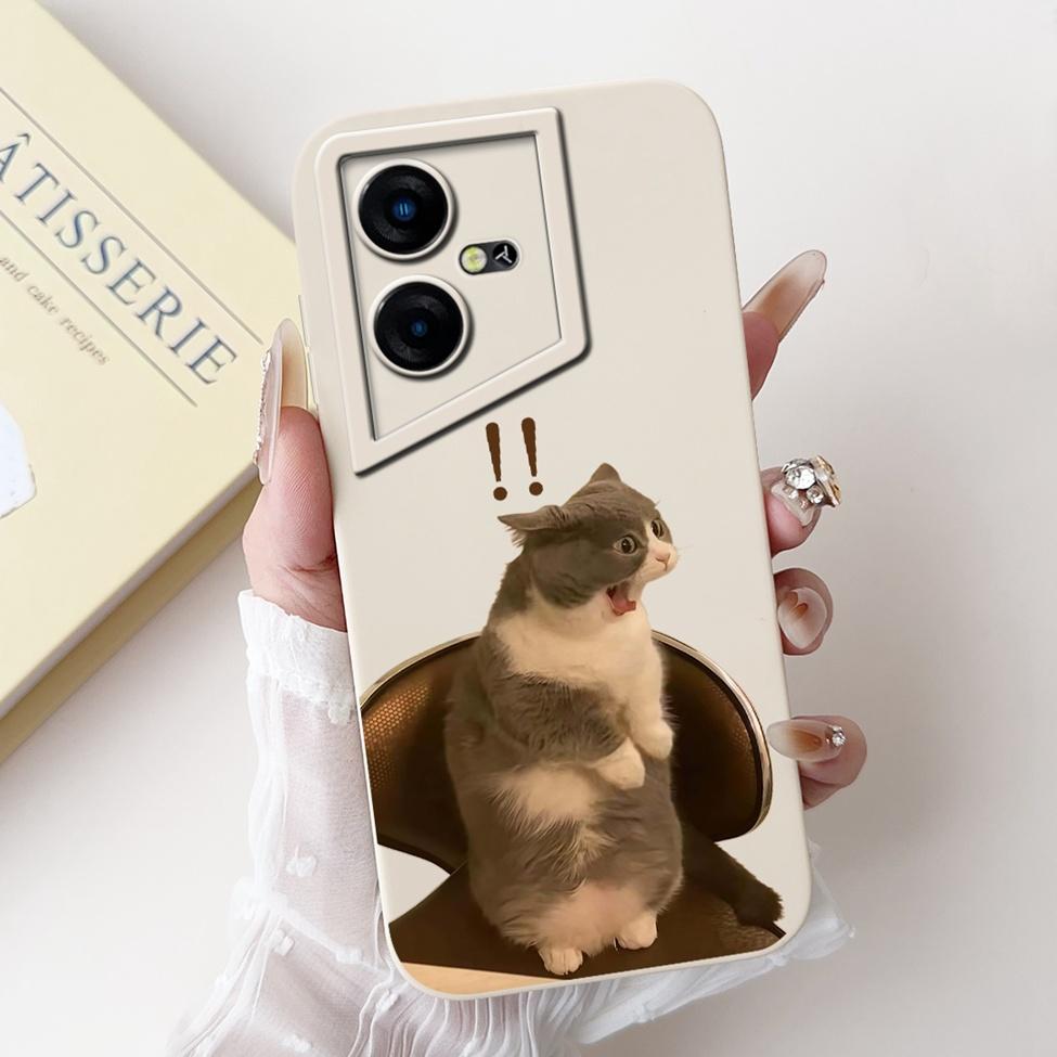 For Tecno Pova Neo 3 Case Silicone Cute Cat Fashion Butterfly Flowers Love Painted Cover For Techno Pova Neo 3 Phone Case LH6n