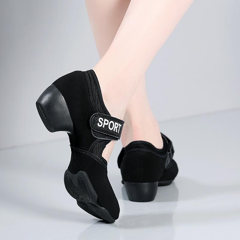 New Arrival Latin Dance Shoes for Women Adult Medium/High Heel Soft Sole Comfortable Practice Dance Shoes for Teachers