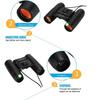 Adjustable Focus Binoculars for Hiking Clear Vision Telescope with Optical Spotting Scopes Lightweight Plastic Design