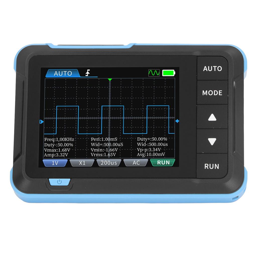 Handheld Mini Oscilloscope 2.8in TFT 1M Bandwidth 5.0MS s Sampling Rate Digital Oscillograph Meter