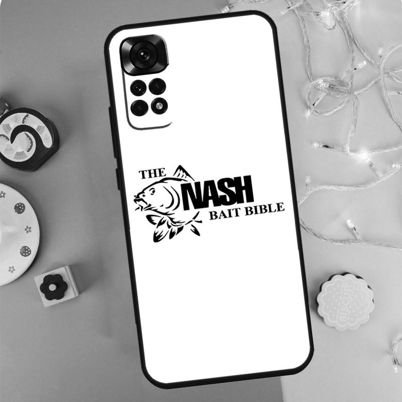 Nash Fishing Logo Phone Case For Xiaomi Redmi 10 10C 12C 9C 9T Note 11 Pro 11S 10 Pro 10S 12 8 9 Pro 9S Funda