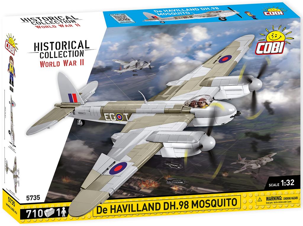 Historical Collection de Havilland Mosquito scale 'Cobi #5735 (British Army) 1/32