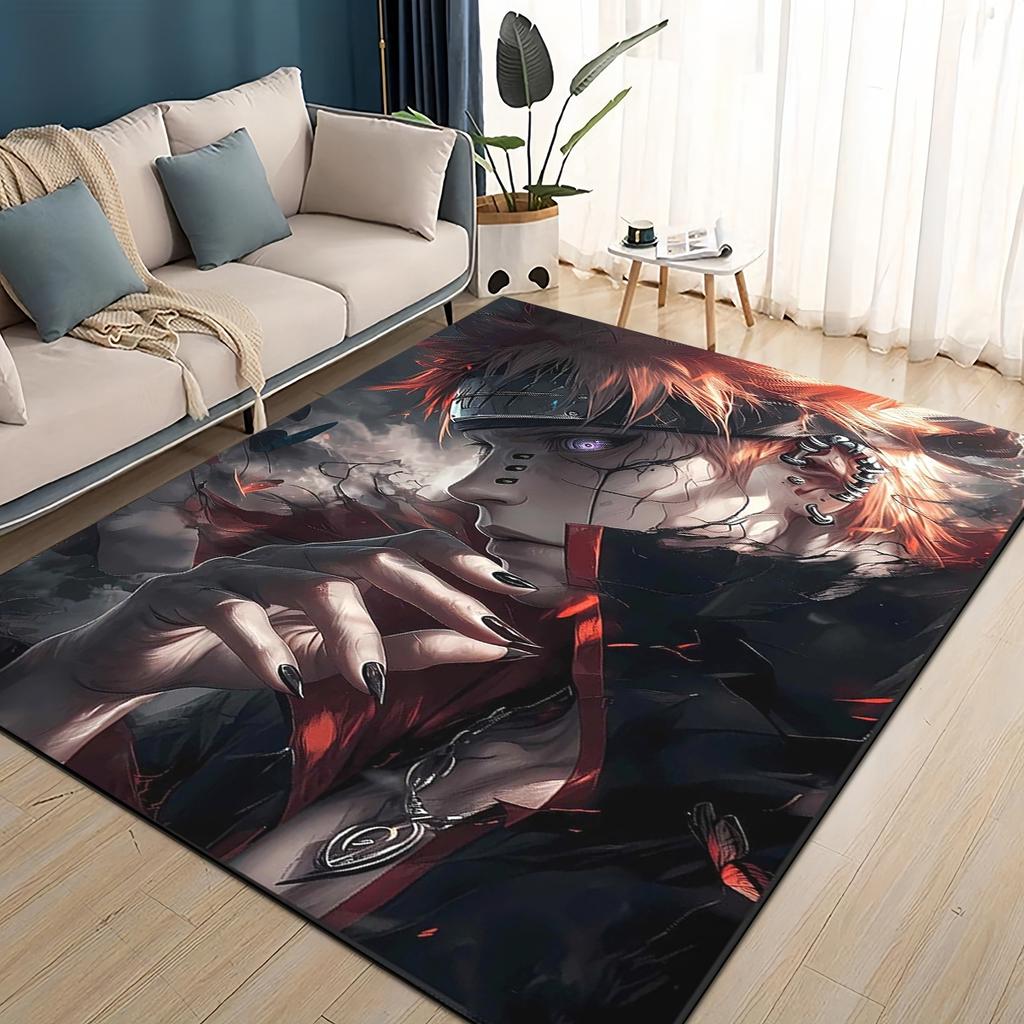 HOT Kreskówka I-Itachi 3D Japonia Anime Dywan Dywanik do Salonu Sypialni Dekoracja Domu, dla Dzieci Zabawa Antypoślizgowy na Sofę Wycieraczka