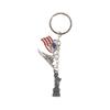 American Statue Of Liberty Landmark Tourist Souvenir Creative National Flag Pendant European And American Metal Keychain