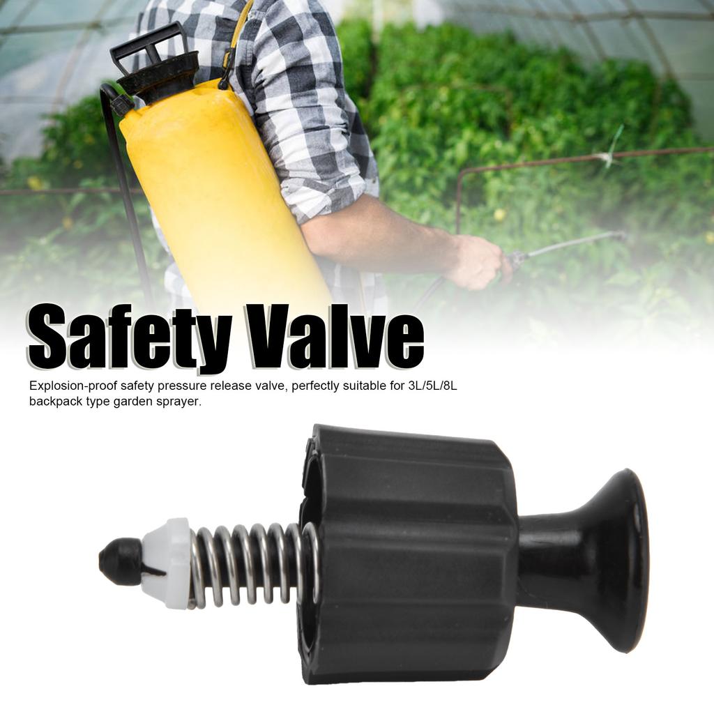 Pressure Relief Valve PP Automatic Valve Accessory for 3LCelsius5LCelsius8L Backpack Sprayer