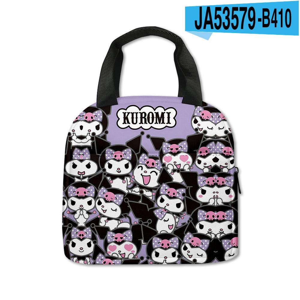 Cartoon Thermal Insulation Lunch Bag Portable Portable Lunch Bag Lunch Box Bag Student Office Worker With Meal Storage Bag