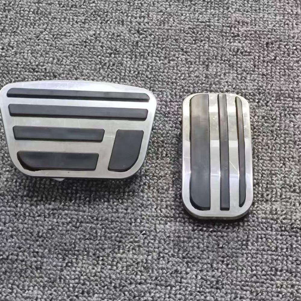 Aluminum Fit Toyota PRADO 2024 LANDCRUISER LAND CRUISER LC250 Accelerater Pedal Fuel Gas Pad Brake Suport FootRest Car Accessory