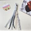 Lace Keychain Braided Rope Charm Pendant Keyring  Simple All-Matching Bag Decoration Jewelry Accessories