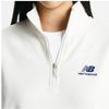 New Balance Half Club New Balance New Balance Common Team Stacked Brushed Half Zip Up