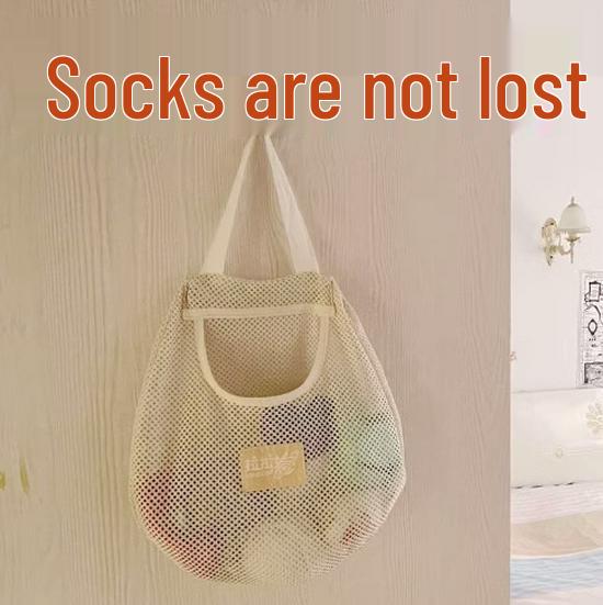 

Настенный сетчатый карман для хранения большого кухонного мусора и пластиковых пакетов на липучке