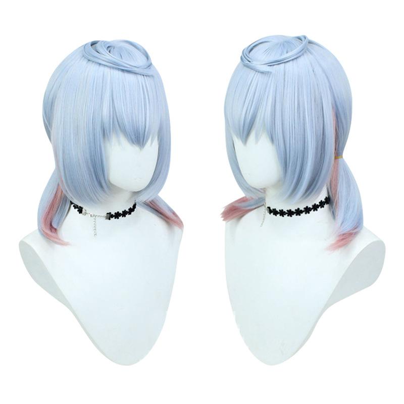 Game Genshin Impact Sigewine Cosplay Costume Wig Dress Full Set Fontaine Sigewine Fortress Head Nurse Uniform Halloween Party
