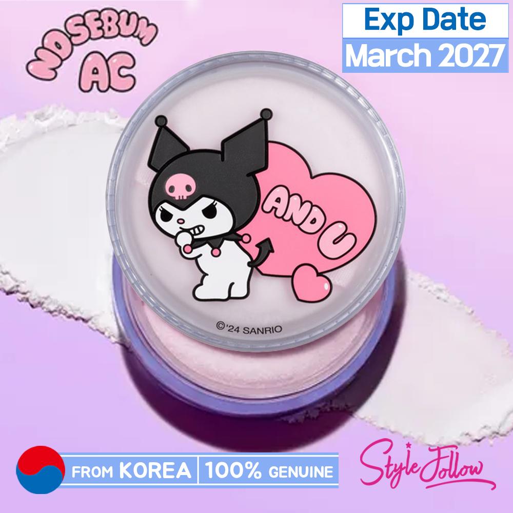 

[INNISFREE X KUROMI] Пудра-кондиционер No Sebum 5 г 1pc + Sample Gifts