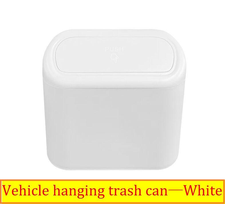 Car Push Trash Can Car Dust-proof Storage Box Hanging Organizer Multi-functional Garbage Bag Folding Storage Car Supplies
