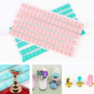 Nail Art Clay Non-Sticky Hand Full Coverage Universal Safe Minimalistic Removable Double-sided Profession Reusable Nail Adhesive
