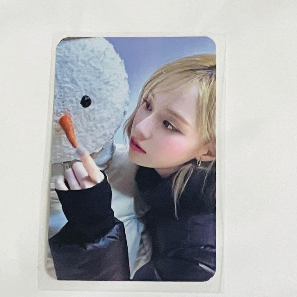 [USED] aespa Whiplash popup 70,000 won purchase bonus trading card Winter