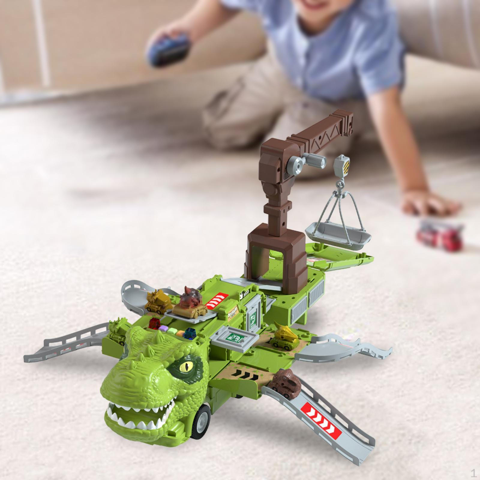 

Динозавр Трек Скользящие Машинки Инерционная Машинка Игрушка 2 Режима Товары Для Вечеринок Подарок На День Рождения Интерактивная Игра Style A