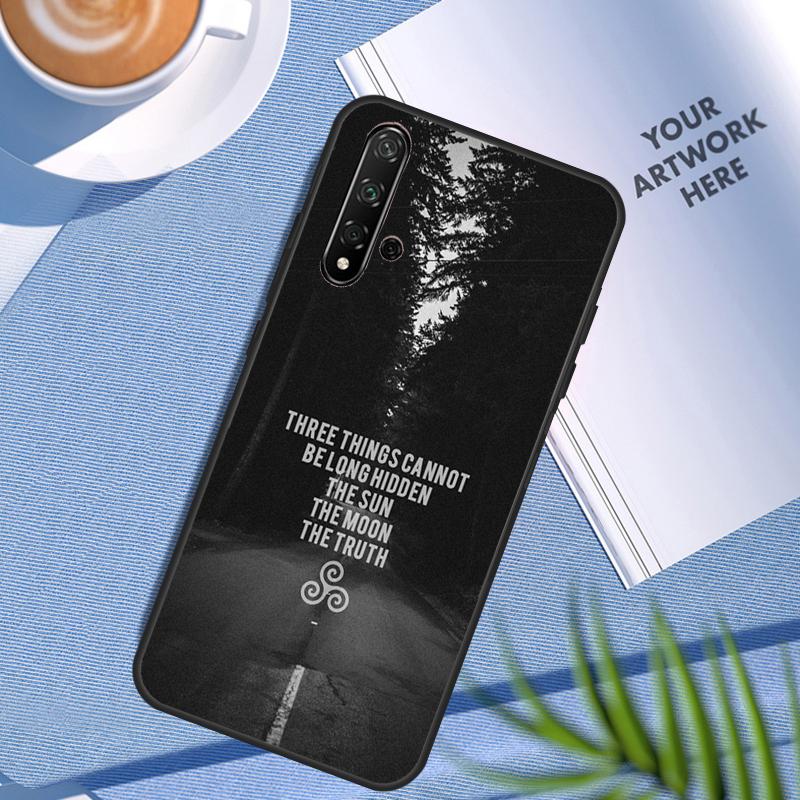 Teen Wolf Quotes For Huawei Nova 12i 8i 7i 3i 11 9 10 SE Y60 Y61 Y70 Y72 Y73 Y90 Y91 P20 P30 Pro P40 Lite Case Huawei Nova 10