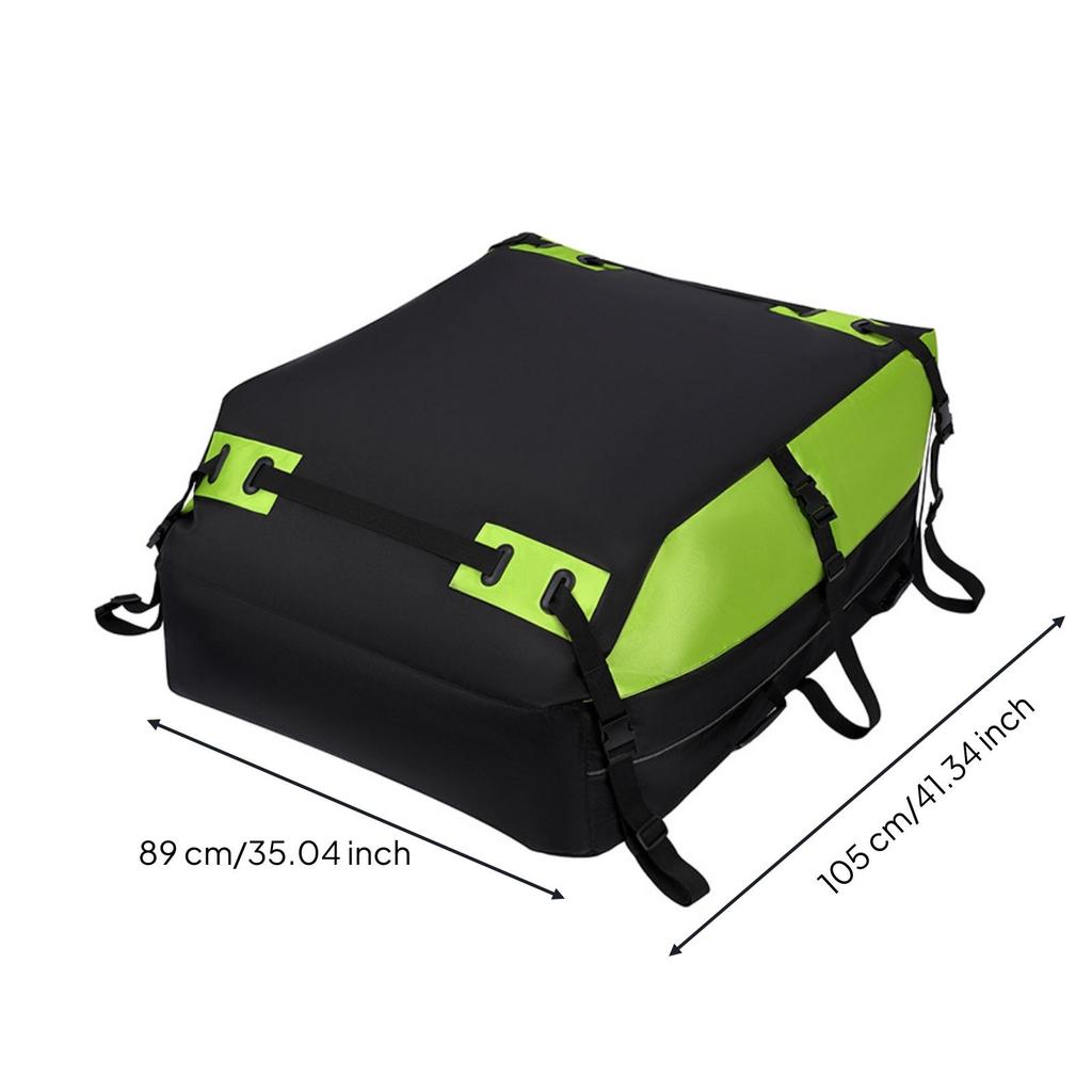 Car Rooftop Cargo Carrier with Straps Waterproof Roof Storage Bag
