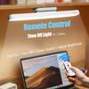 Remote LED Desk Lamp Magnetic Hanging Night Light USB Rechargeable Table Lamp 3 Colors Reading Light For Cabinet Closet Wardrobe