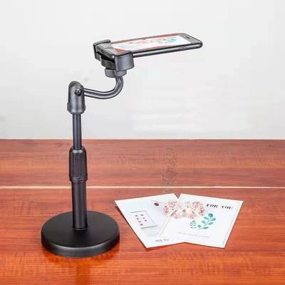 Telefon Akıllı Telefon Iphone için Masaüstü Tripod Telefon Tutucu Stand Braketi ile Mobil Telefoon için Tripod Stand Masa