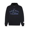 Unisex Klassisches GALLERY Print Reines Baumwoll Kapuzenpullover