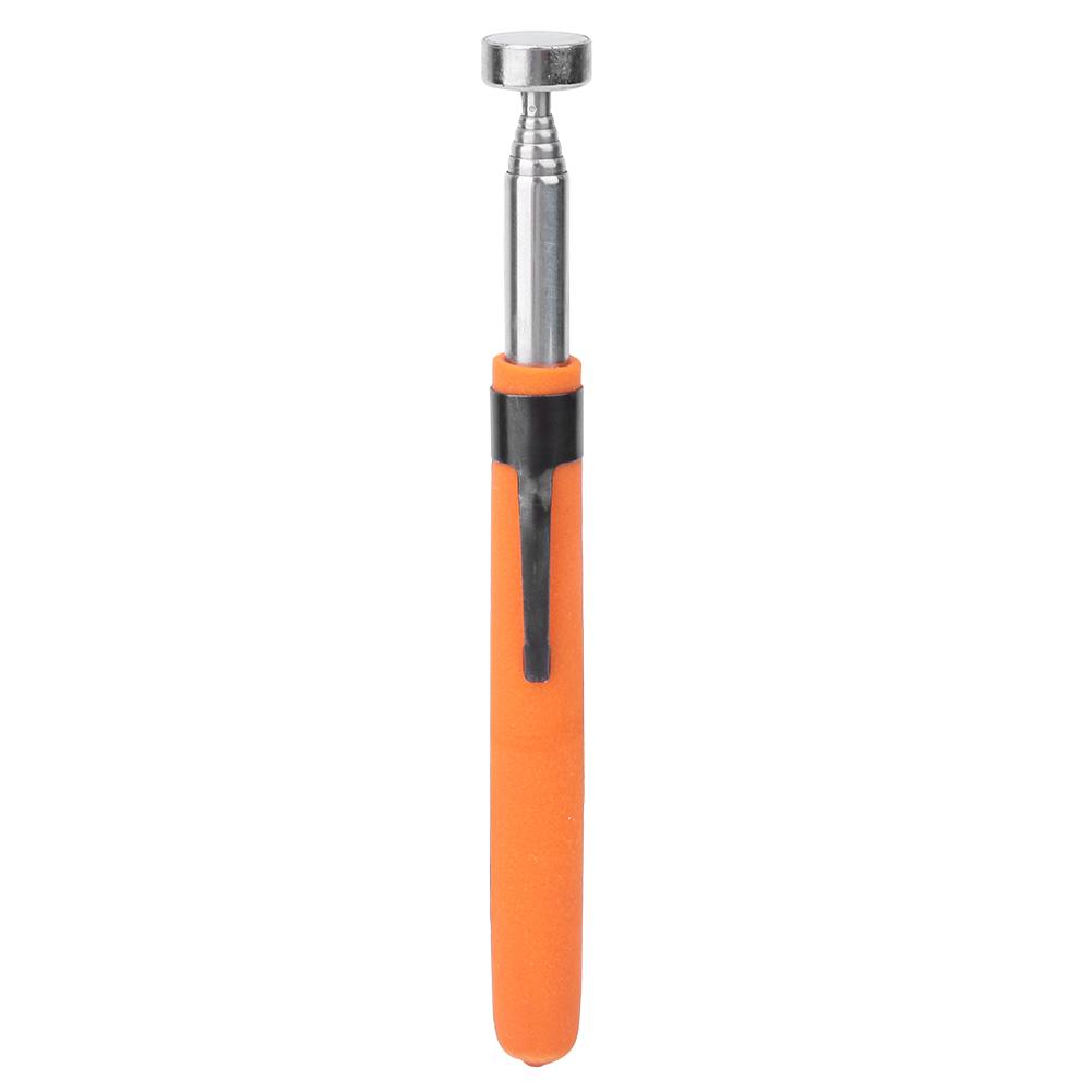 

Strong Magnetic Pickup Pen Telescopic Pen Shaped Pickup Tool for Screws Nuts(8 Pound Orange)