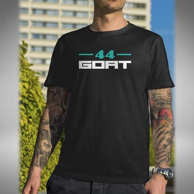 Lewis Hamilton Goat Men's T-Shirt Number 44  Formula 1 Greatest Of All Time F1