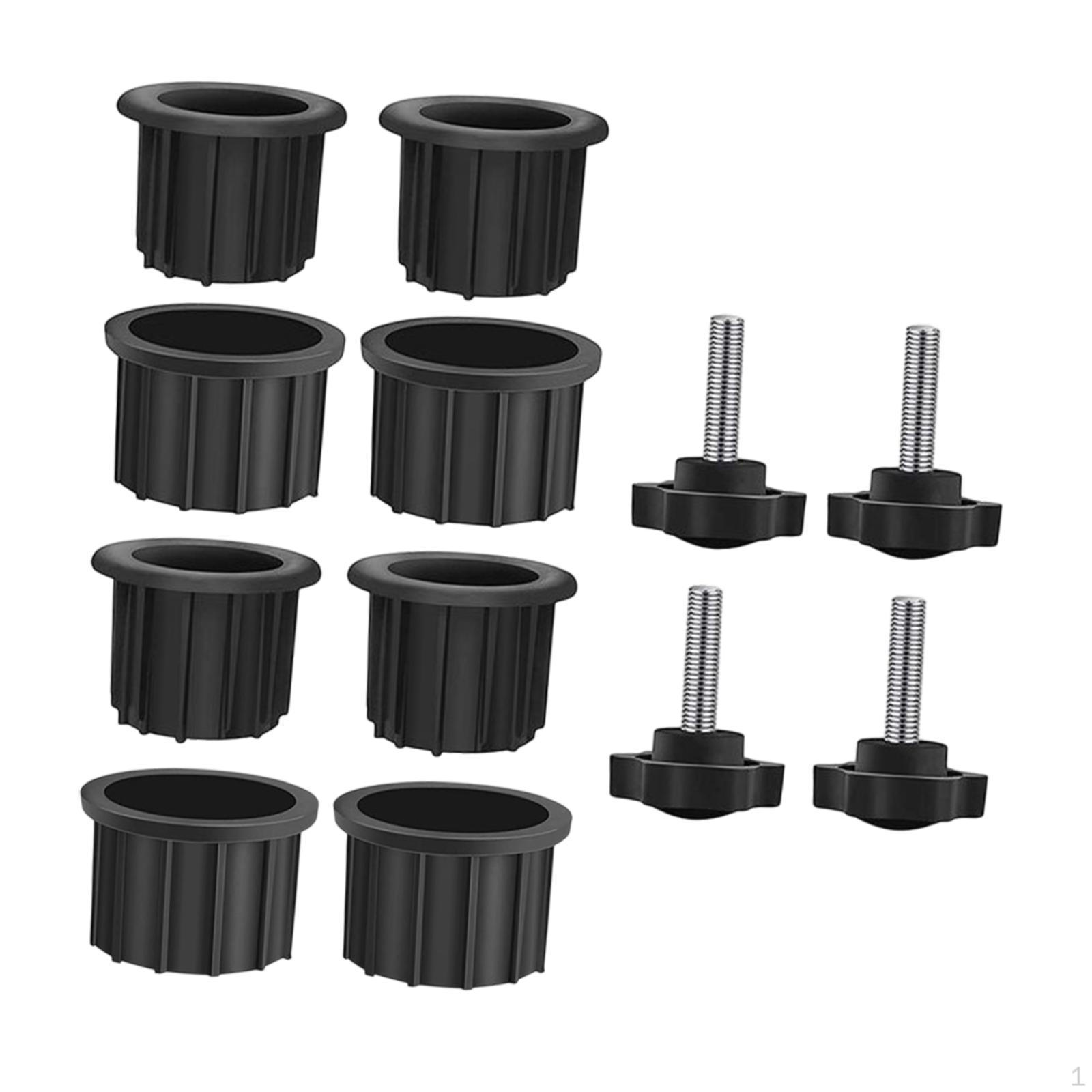 

12 шт. Заглушка для зонта на патио-столе, сменные твердые аксессуары No Oblique Sleeve