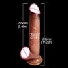 Velké realistické dildo Měkký silikonový penis Skin Feel Cock Ženský masturbátor Anální kolík Obchod Sexuální hračky pro dospělé Strapon Dilda pro ženy