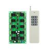 Multipurpose DC12V Remote Switches 10 Channel Learning Code Simple Setups Portable for Lighting and Access Control