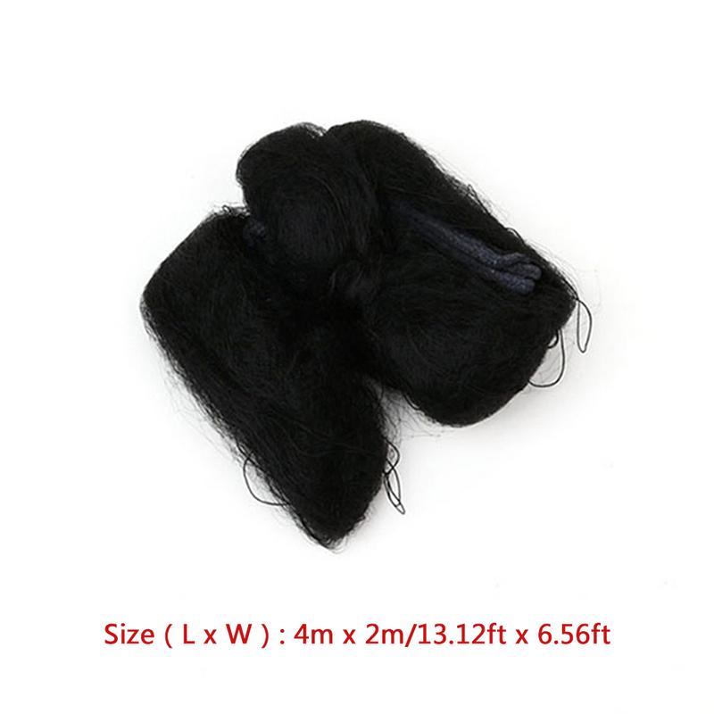 1.5cm Net Hole Anti Bird Bird-Preventing Net Netting Mesh For Fruit Crop Plant Tree Garden Black Nylon Anti Bird Net Mesh 15x3m