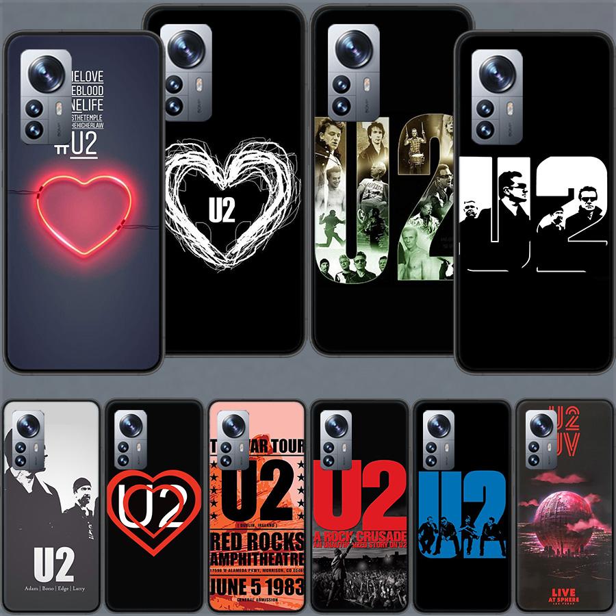 Band U2 Phone Case For Xiaomi Poco X7 X6 M8 M7 M6 M4 M3 X4 Pro F7 Ultra M5S Mi 14 14T 15 15T 12T 10T Pro 12S 12 11 Lite Cover Co