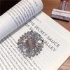 Rotating Rhinestone Heart Phone Ring Holder & Stand for Lazy Bedside or Desktop Use