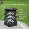 Homlly Outdoor Solar Lantern Lamp (Real Flame mode)