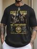 Guns N' Roses 40. Jubiläum Vintage Shirt 1985 2026 Herren Shirt