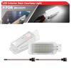 Fits For Skoda Fabia Octavia Roomster Superb Rapid Kodiaq Led Door Courtesy Interior Footwell Glove Box Trunk Luggage Lights