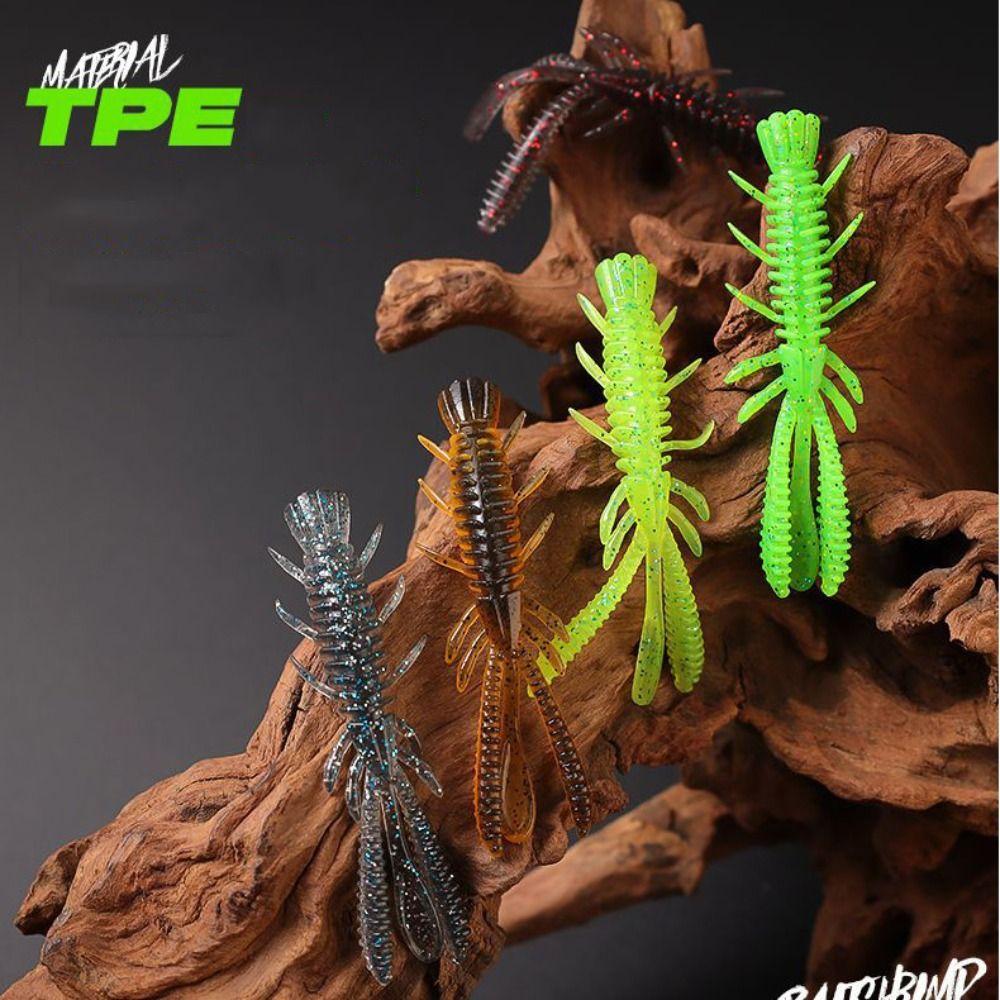 10PCS TPE Fishing Soft Lures 70mm Artificial Lures New Fishing Jig Lure Fishing