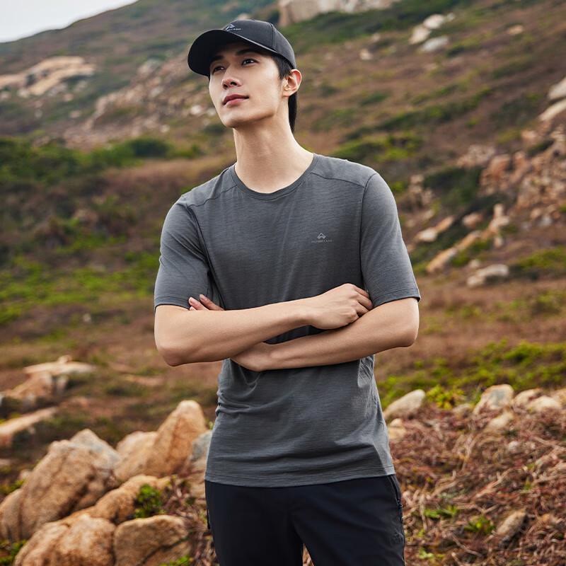 Tuoluzhe Men s Round Neck Short Sleeve Sports T-Shirt XTS511012 XXL