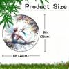 2D Flat Acrylic Hummingbird and Fairy Decoration, No Need for Batteries/electricity, Unique Indoor/outdoor Decoration, Multi-purpose Tradit