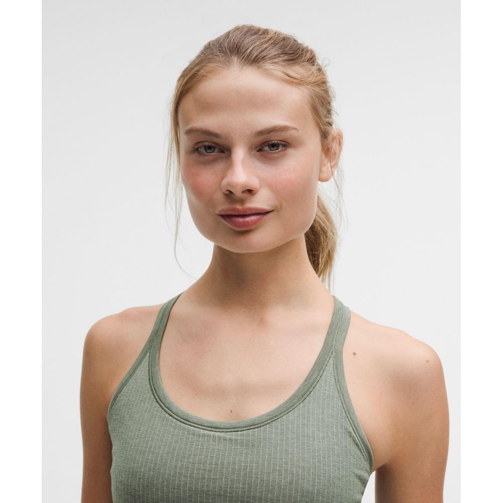 Lululemon EBB To Street Tank Top  Light Support  B C Cup Willow Leaf